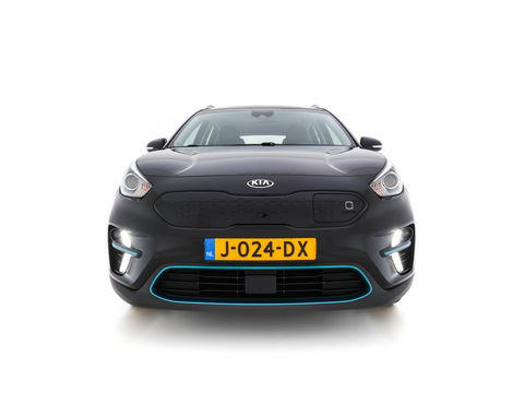 Kia e-Niro DynamicLine 64 kWh [ 3-Fase ] (INCL-BTW)  Aut. *LEATHER-FABRIC | NAVI-FULLMAP | AMBIENT-LIGHT | DAB+ | ADAPTIVE-CRUISE | CAMERA | HEATED-COMFORTSEATS | KEYLESS | DIGI-COCKPIT | SHIFT-PADDLES | CARPLAY | 17"ALU*
