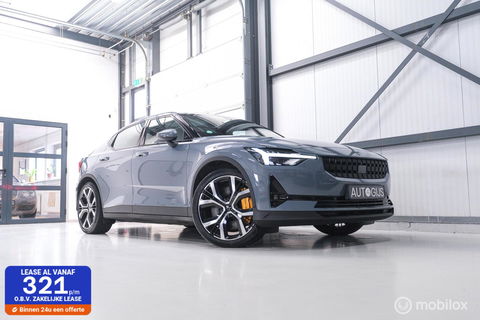 Polestar 2 Long Range Dual Motor Launch Edition 78kWh | 360 cam | Panorama | Trekhaak | CarPlay | Dealer OH | LED | Stoel + stuurwiel verwa