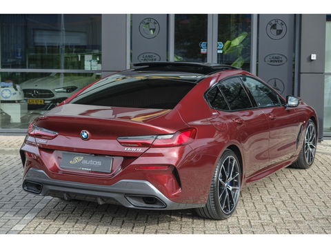 BMW 8 Serie Gran Coupé 840i 333pk M-sport xDrive Panoramadak M8 seats Bowers&Wilkins Stoelkoeling Aventurin Rot 20" LMV