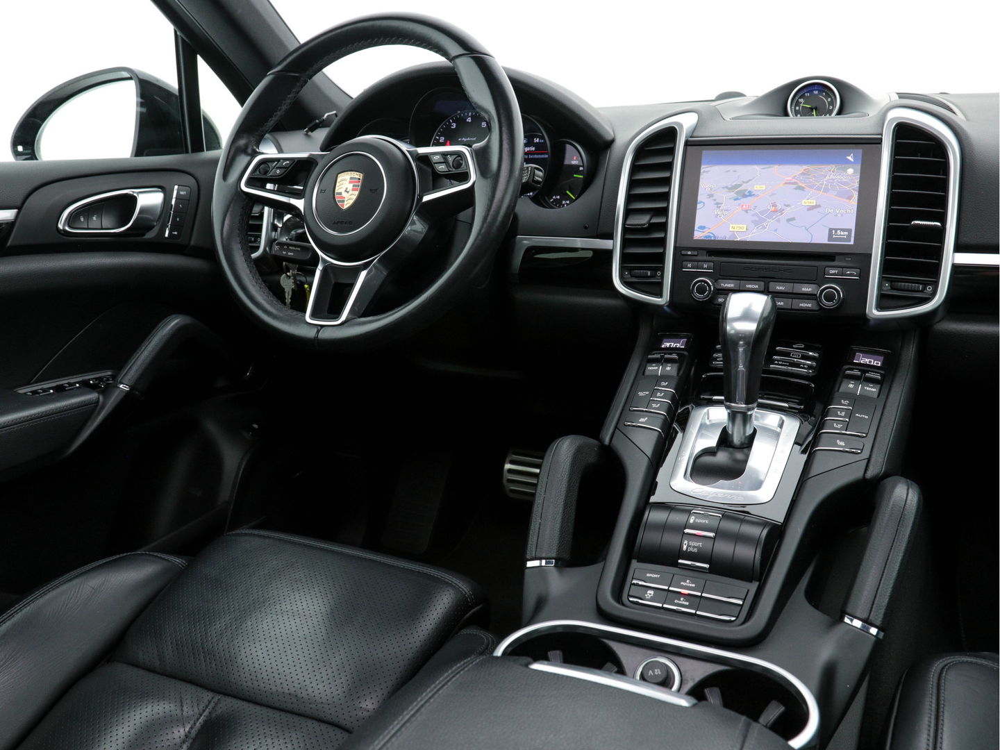 Porsche Cayenne 3.0 S E-Hybrid (INCL-BTW) *PANO | LUXURY-LEATHER | BI-XENON | BOSE-SOUND | MEMORY-PACK | HEATED-COMFORTSEATS | PRIVACY-GLASS | CAMERA | NAVI-FULLMAP | ECC | PDC | CRUISE | 21''ALU*