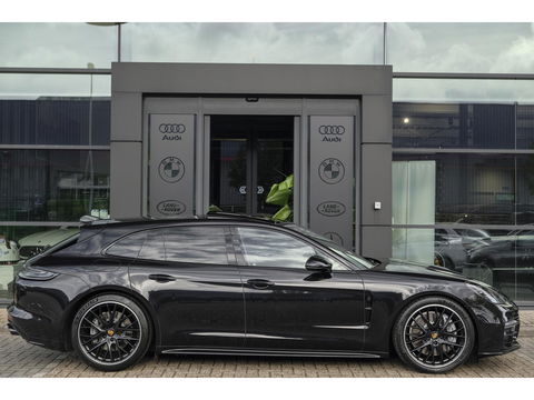 Porsche Panamera Sport Turismo 4 2.9 V6 330pk Sport design Adaptieve sportstoelen Sportuitlaat Luchtvering Stoelkoeling Bose Adaptive cruise 21" LMV