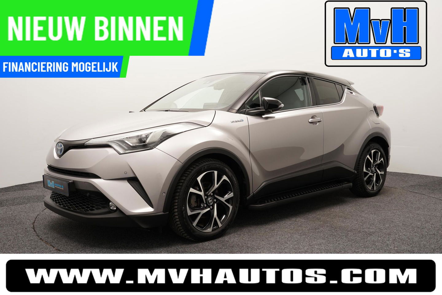 Toyota C-HR 1.8 Hybrid Bi-Tone|LUXE!|TREEPLANKEN|LED|JBL|NAP