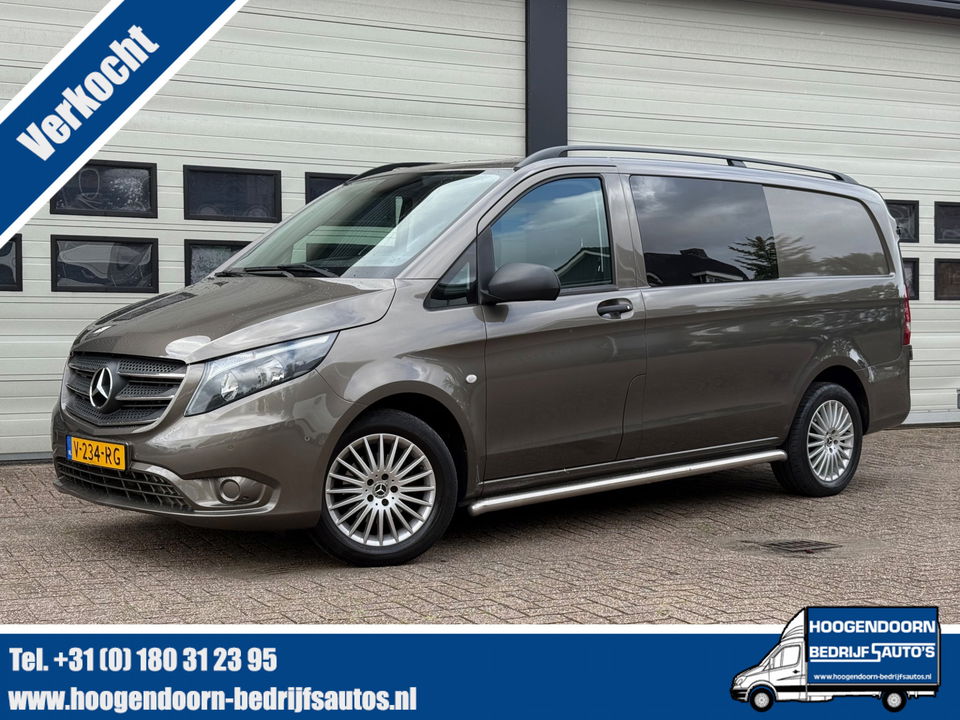 Mercedes-Benz Vito 114 CDI Automaat Euro 6 - L2 Lang - DC 5 Pers. - 1ste Eigenaar NL Auto