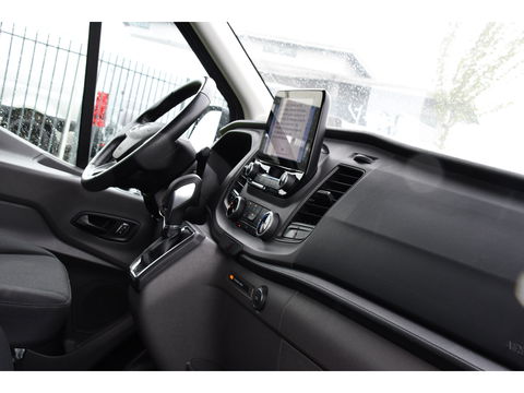 Ford Transit 2.0 TDCI L2H2 DC Raptor Grill Camera, Cruise, Carplay, Stoelverwarming, 130pk, Automaat, Multimedia, 2 x Schuifdeur, Uniek!
