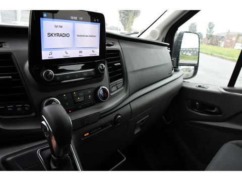 Ford Transit 2.0 TDCI L2H2 DC Raptor Grill Camera, Cruise, Carplay, Stoelverwarming, 130pk, Automaat, Multimedia, 2 x Schuifdeur, Uniek!