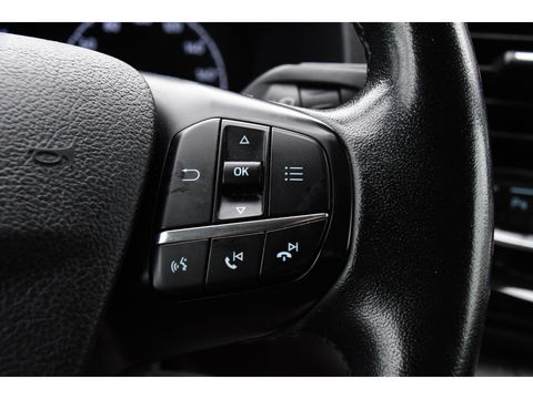 Ford Transit 350 2.0 TDCI L3H2 Black Edition Camera, Cruise, Carplay, 185pk, Xenon, Multimedia, Automaat, Trekhaak, Sensoren, Uniek!