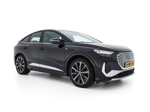 Audi Q4 Sportback e-tron 40 S-Line Edition 77 kWh [ 3-Fase ] {SOH-92%} (INCL-BTW) *HEAT-PUMP | LEATHER-FABRIC | MATRIX-LED | ADAPTIVE-CRUISE | AMBIENT-LIGHT | DIGI-COCKPIT | AUDI-SOUND | DAB+ | KEYLESS | SHIFT-PADDLES | CAMERA | HEATED-SPORTSEATS | 20''ALU*