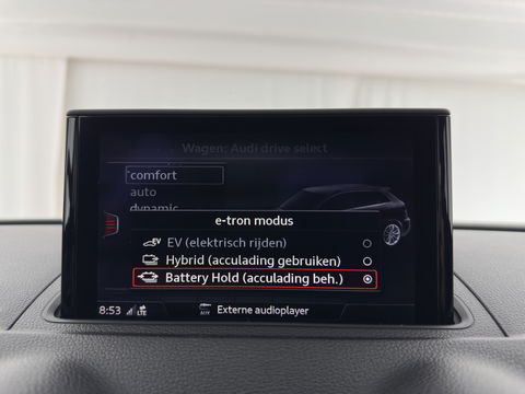 Audi A3 Sportback 1.4 e-tron Lease Edition PHEV Aut. *DIGI-COCKPIT | FULL-LED | ADAPTIVE-CRUISE | LANE-ASSIST | KEYLESS | SPORT-SEATS | NAVI-FULLMAP | ECC | PRIVACY-GLASS | PDC | CRUISE | 17''ALU*