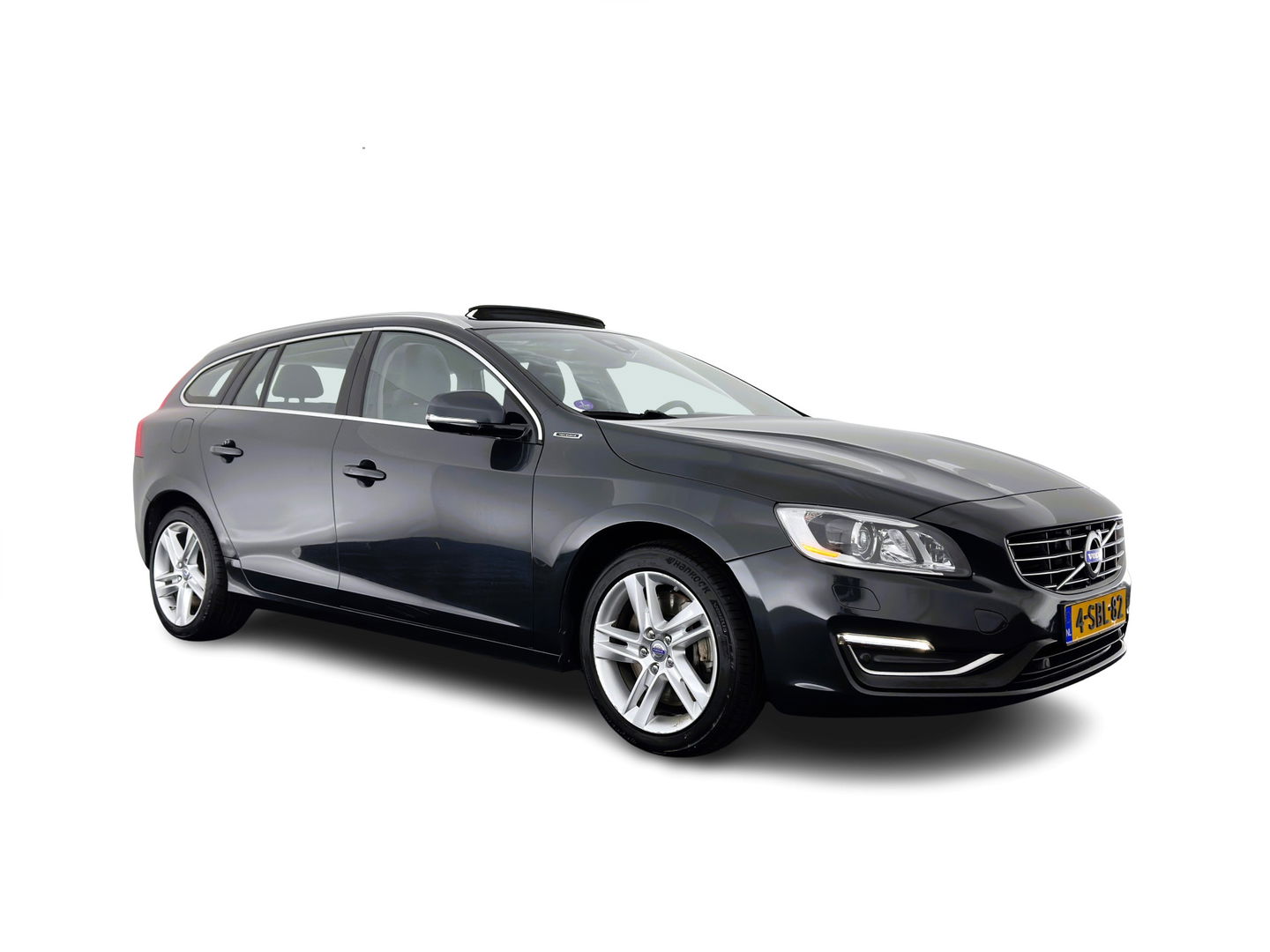 Volvo V60 2.4 D6 AWD Plug-In Hybrid Summum Aut. *PANO | LUXURY-LEATHER | XENON | MEMORY-PACK | HEATED-COMFORTSEATS | NAVI-FULLMAP | CAMERA | ECC | PDC | CRUISE | 17''ALU*