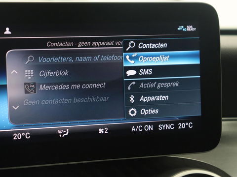 Mercedes-Benz C-Klasse 200 Business Solution AMG | Leder | Carplay | Navigatie | Stoelverwarming | Camera | Adaptive cruise | Full LED | LMV 18 inch