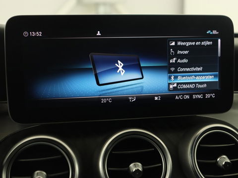 Mercedes-Benz C-Klasse 200 Business Solution AMG | Leder | Carplay | Navigatie | Stoelverwarming | Camera | Adaptive cruise | Full LED | LMV 18 inch