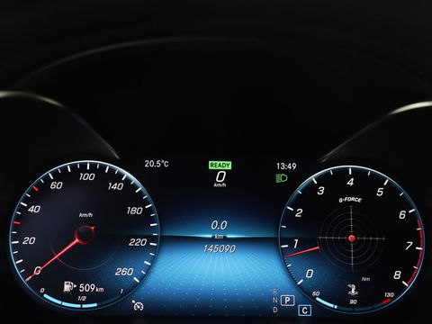 Mercedes-Benz C-Klasse 200 Business Solution AMG | Leder | Carplay | Navigatie | Stoelverwarming | Camera | Adaptive cruise | Full LED | LMV 18 inch