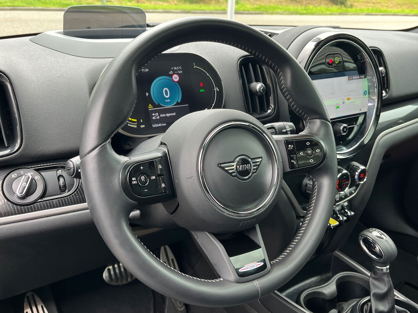 MINI Countryman 2.0 Cooper S E ALL4 JCW|Pano|Head-Up|Camera|ACC|Carplay|Leder|Keyless|220PK