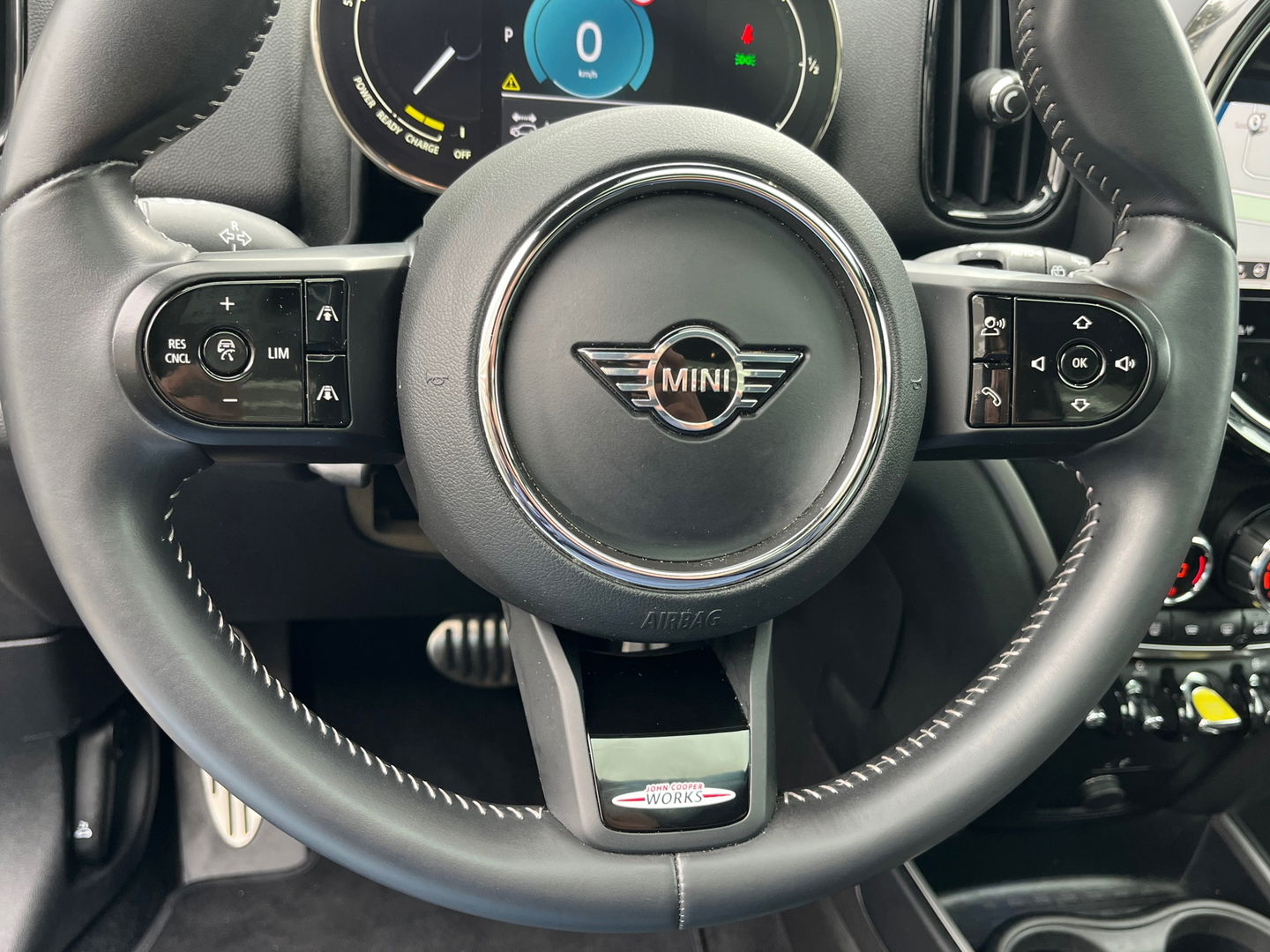 MINI Countryman 2.0 Cooper S E ALL4 JCW|Pano|Head-Up|Camera|ACC|Carplay|Leder|Keyless|220PK