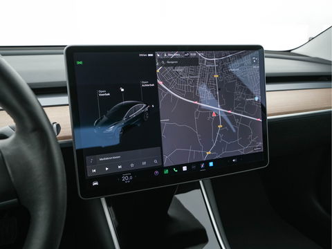 Tesla Model 3 Standard RWD Plus 60 kWh [ 3-Fase ] {SOH-84%} (INCL-BTW) Aut. *PANO | AUTO-PILOT | LUXURY-LEATHER | KEYLESS | FULL-LED | MEMORY-PACK | SURROUND-VIEW | DAB | CARPLAY | DIGI-COCKPIT | LANE-ASSIST | COMFORT-SEATS | 18"ALU*