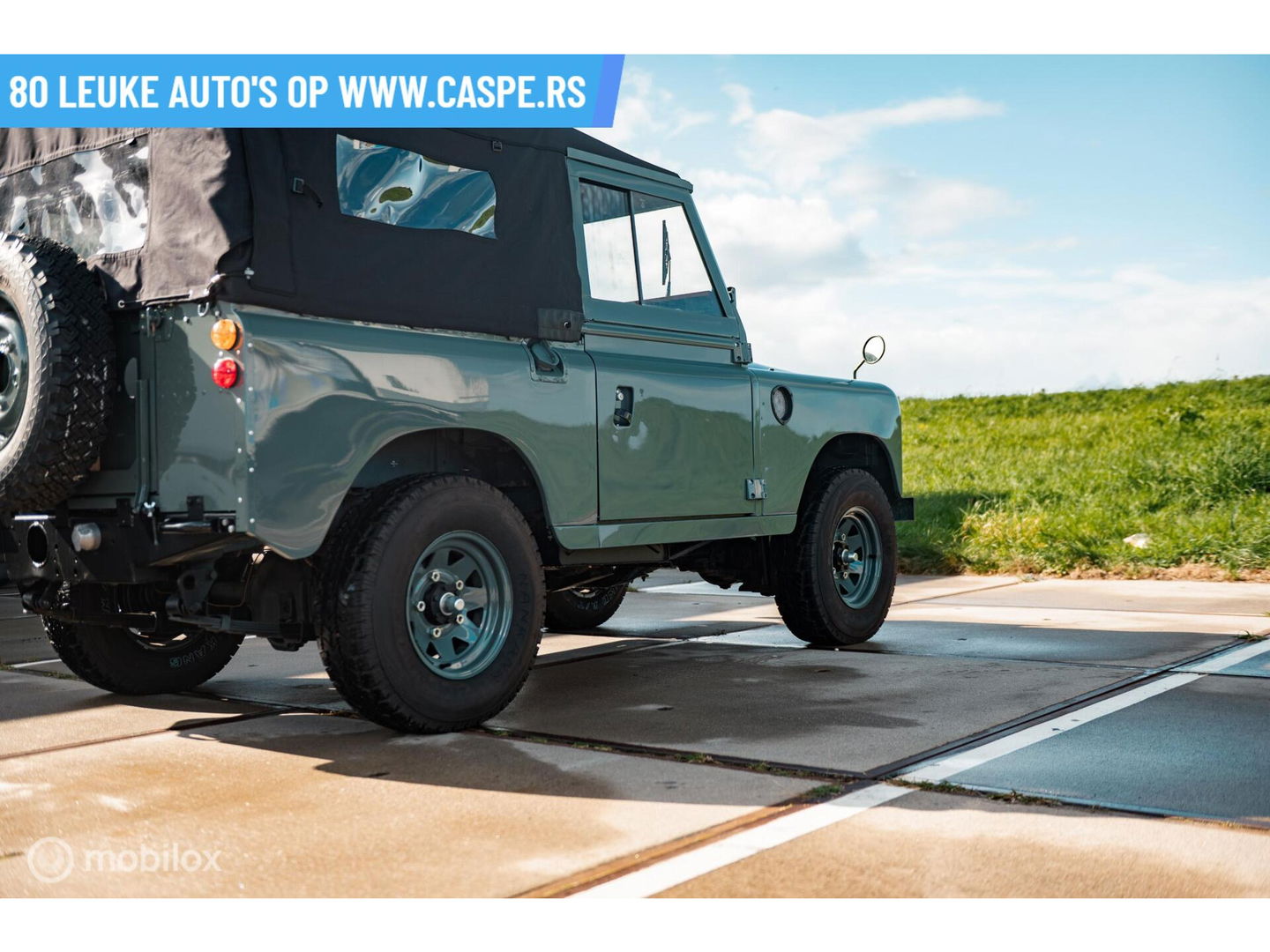 Land Rover Series 3 88 | Gerestaureerd | Soft-top