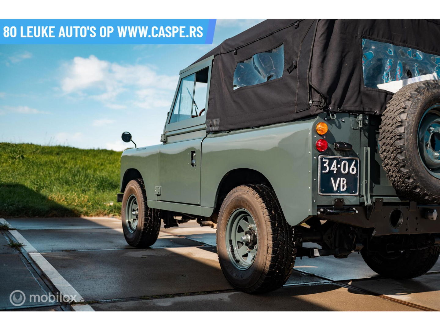 Land Rover Series 3 88 | Gerestaureerd | Soft-top