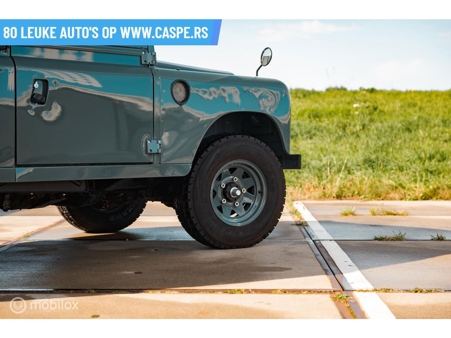 Land Rover Series 3 88 | Gerestaureerd | Soft-top