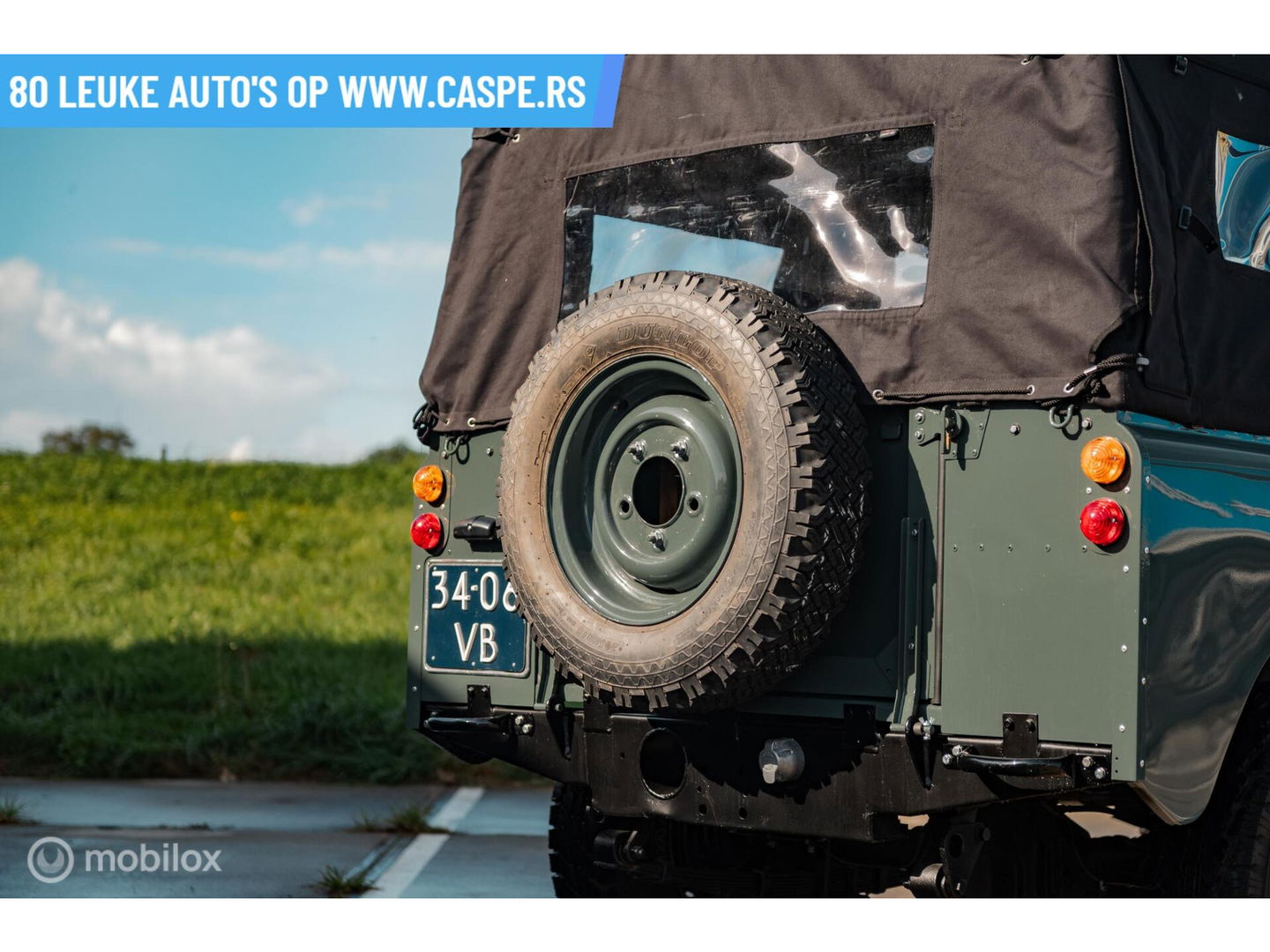 Land Rover Series 3 88 | Gerestaureerd | Soft-top