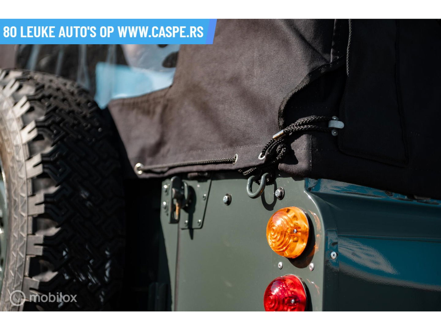 Land Rover Series 3 88 | Gerestaureerd | Soft-top