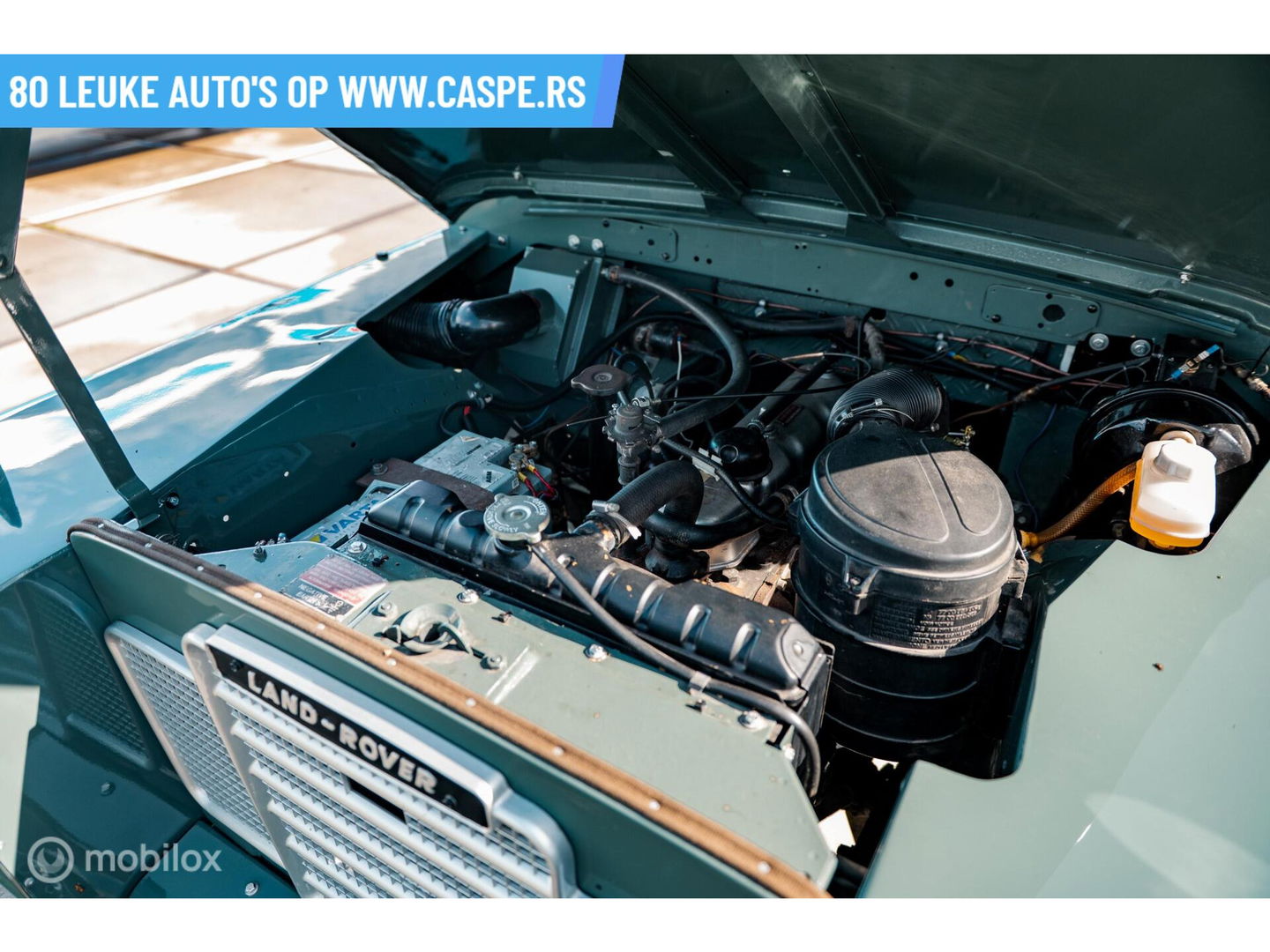 Land Rover Series 3 88 | Gerestaureerd | Soft-top