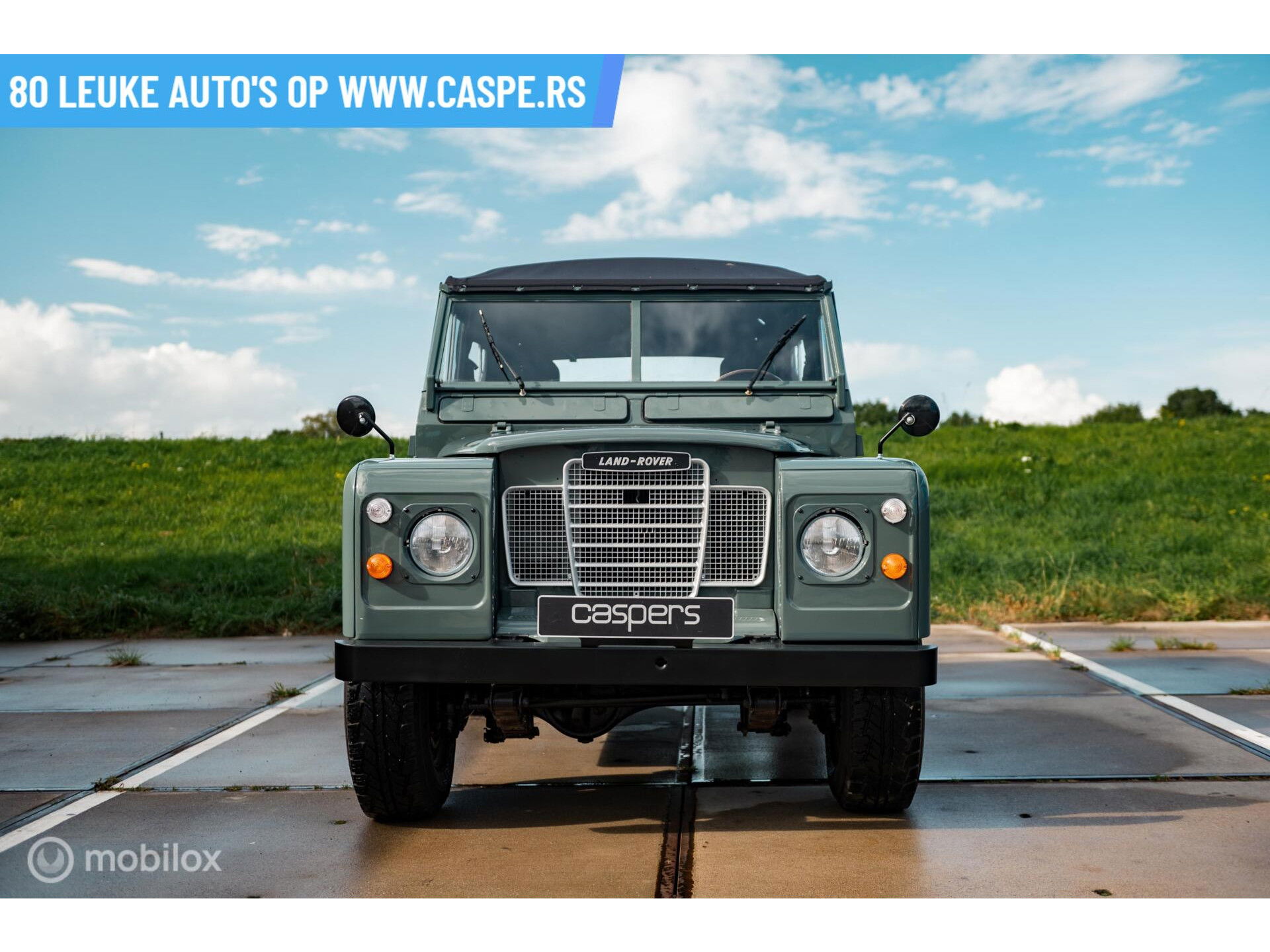 Land Rover Series 3 88 | Gerestaureerd | Soft-top