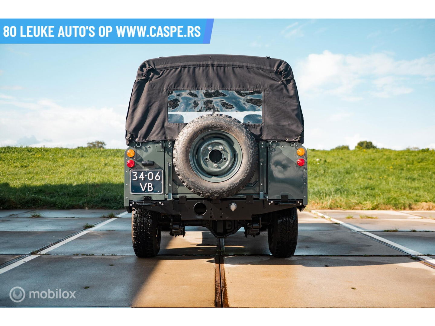 Land Rover Series 3 88 | Gerestaureerd | Soft-top