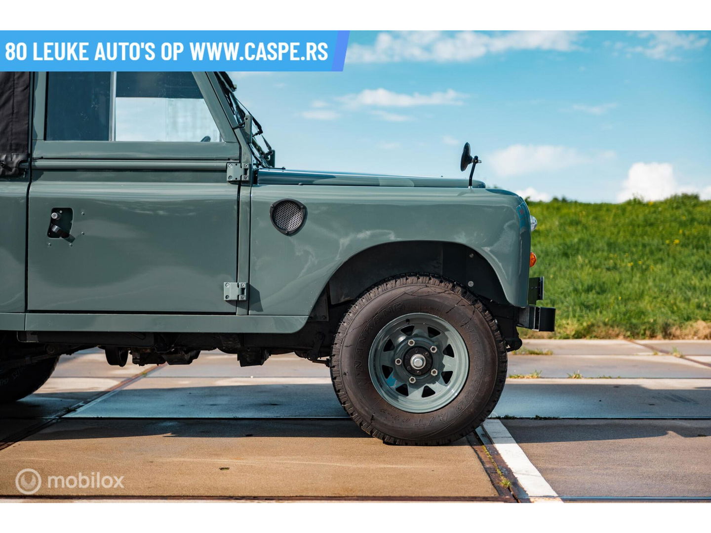Land Rover Series 3 88 | Gerestaureerd | Soft-top