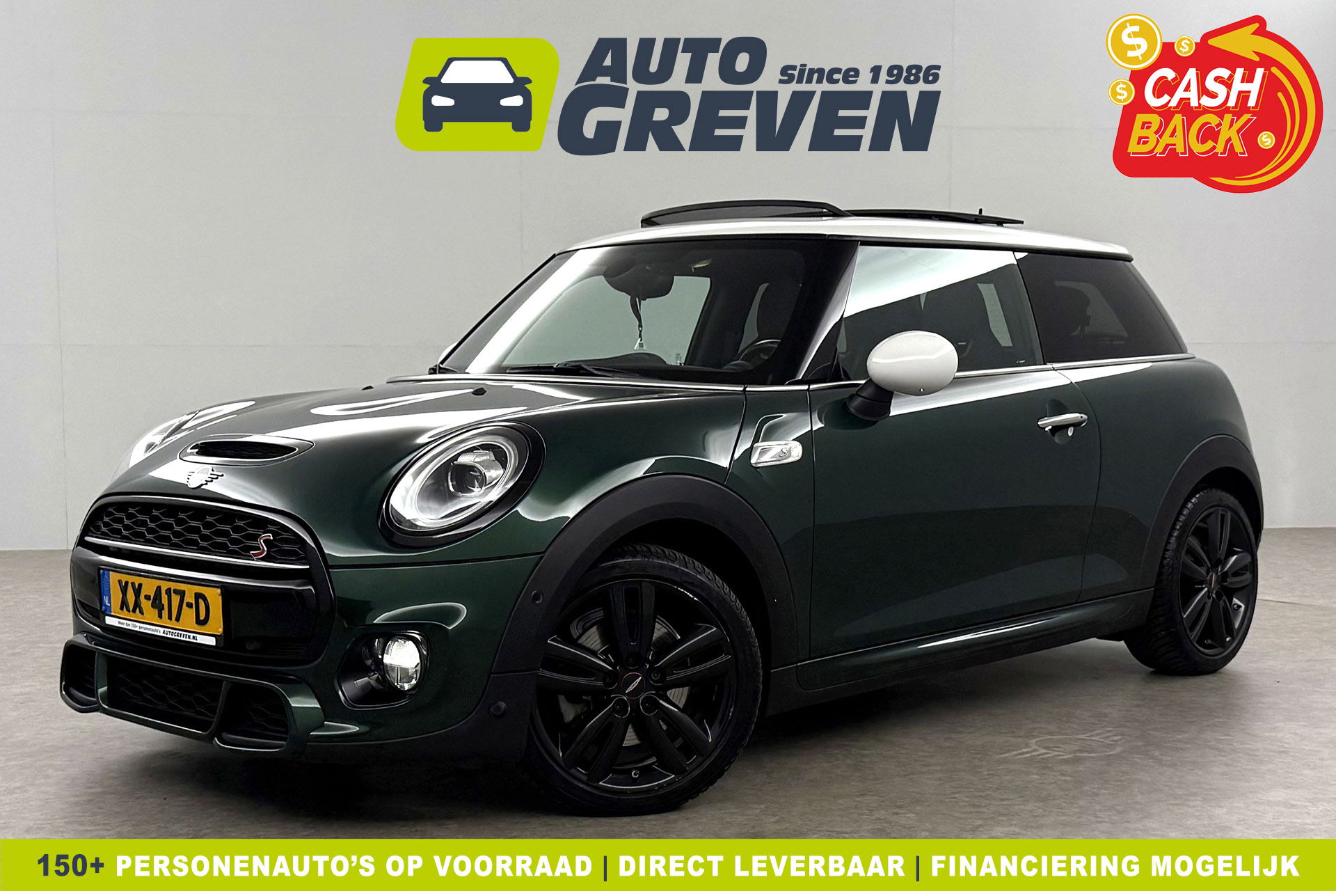 MINI Cooper S 2.0 Cooper S Knightsbridge Edition | 192PK | Panoramadak | Harman/Kardon | Sfeerverl. | LED | Carplay | Parkeersens.