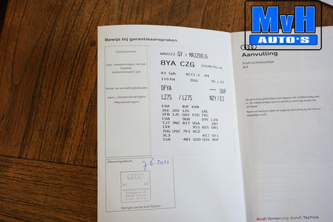 Audi A3 Sportback 35 TFSI S edition S-Line|PANO|MATRIX LED|NAP