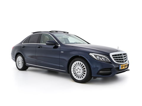 Mercedes-Benz C-Klasse 350 e Lease Edition Aut. *PANO | LUXURY-LEATHER | BURMESTER-AUDIO | FULL-LED | NAVI-FULLMAP | HEATED-SPORTSEATS | CAMERA | AIRMATIC | PRIVACY-GLASS | ECC | CRUISE | KEYLESS | 17''ALU*