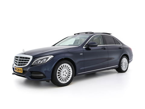 Mercedes-Benz C-Klasse 350 e Lease Edition Aut. *PANO | LUXURY-LEATHER | BURMESTER-AUDIO | FULL-LED | NAVI-FULLMAP | HEATED-SPORTSEATS | CAMERA | AIRMATIC | PRIVACY-GLASS | ECC | CRUISE | KEYLESS | 17''ALU*