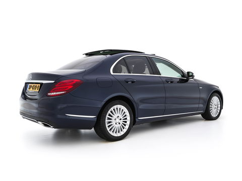 Mercedes-Benz C-Klasse 350 e Lease Edition Aut. *PANO | LUXURY-LEATHER | BURMESTER-AUDIO | FULL-LED | NAVI-FULLMAP | HEATED-SPORTSEATS | CAMERA | AIRMATIC | PRIVACY-GLASS | ECC | CRUISE | KEYLESS | 17''ALU*