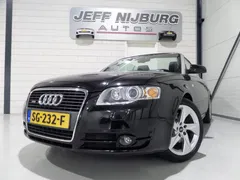 Audi A4 Cabriolet 2.0 TFSI S-Line "Automaat" Leer Xenon Stoelverwarming Bose Cruise-control Youngtimer in uniek mooie staat!