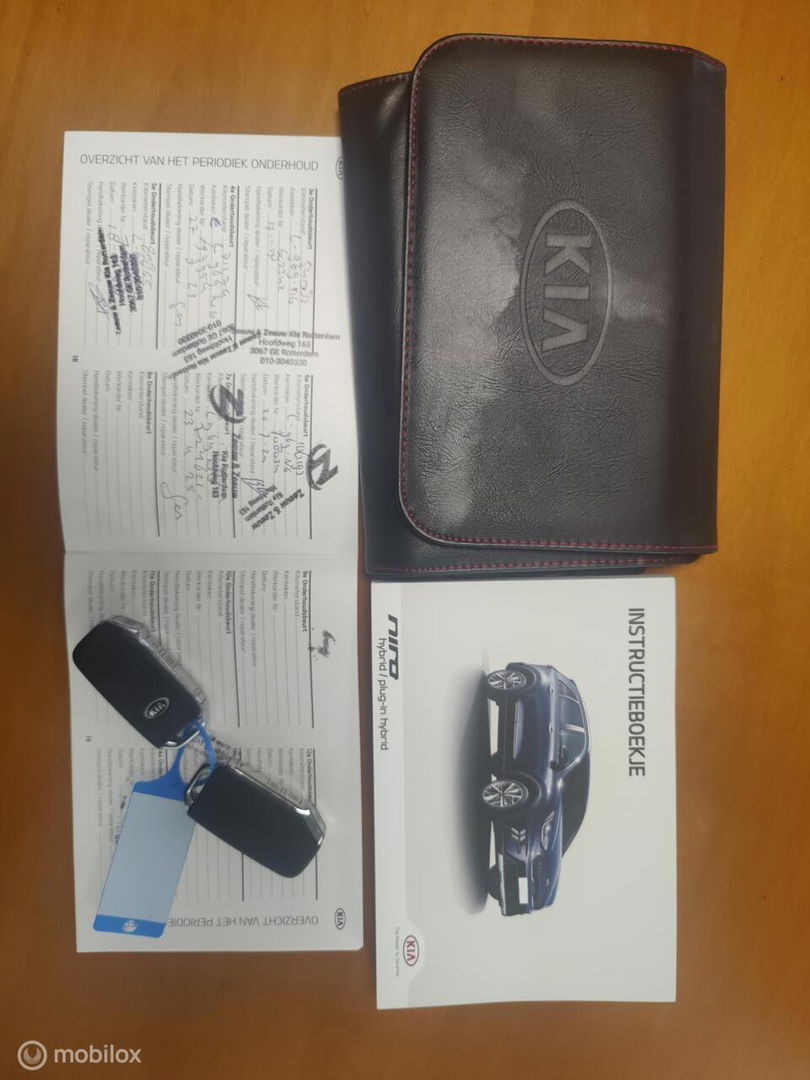 Kia Niro 1.6 GDi Hybrid DynamicPlusLine, Leer, Camera, Carplay