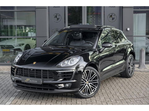 Porsche Macan 2.0 T 252pk Panoramadak Luchtvering 18-weg Adaptieve Sportstoelen Trekhaak elektrisch 21" LMV