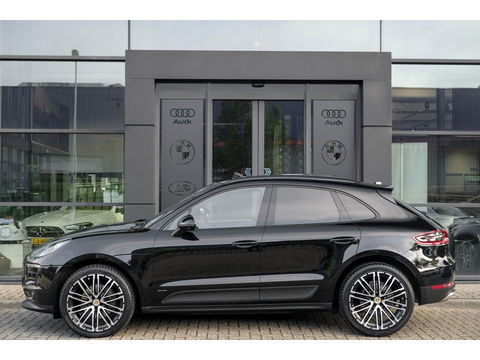 Porsche Macan 2.0 T 252pk Panoramadak Luchtvering 18-weg Adaptieve Sportstoelen Trekhaak elektrisch 21" LMV