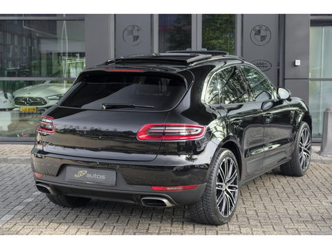Porsche Macan 2.0 T 252pk Panoramadak Luchtvering 18-weg Adaptieve Sportstoelen Trekhaak elektrisch 21" LMV