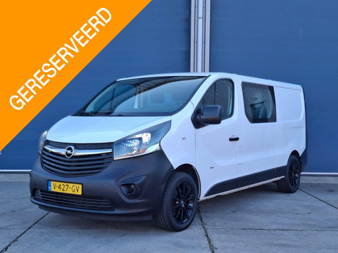 Opel Vivaro 1.6 CDTI L2H1 DC Edition EcoFlex DUBBEL CABINE / AIRCO / CRUISE CONTROLE / OPRIJPLAAT / EURO 6