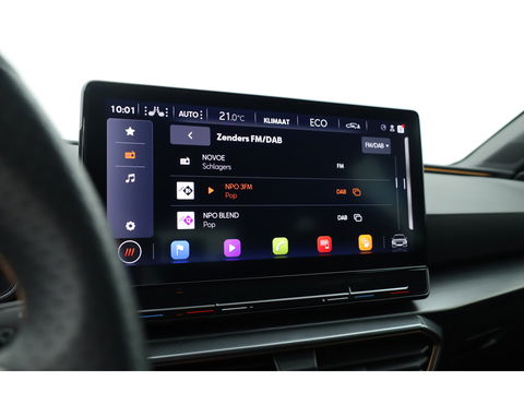 CUPRA Leon Sportstourer 1.4 e-Hybrid 204pk | Navi | Adapt. Cruise | CarPlay | Keyless | Camera | Stoel-Stuurverw.
