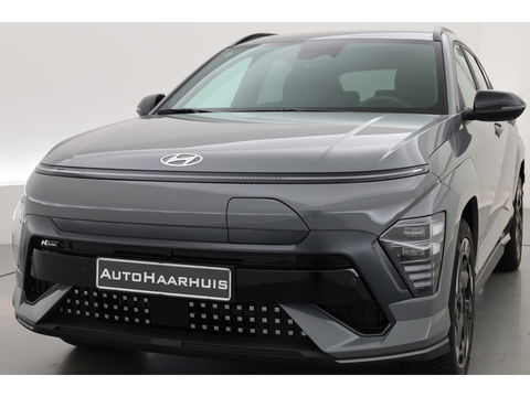 Hyundai KONA Electric N Line 65.4 kWh | Navi | Adapt. Cruise | Stoel- Stuurverw | Keyless | Camera | Elek. Achterklep