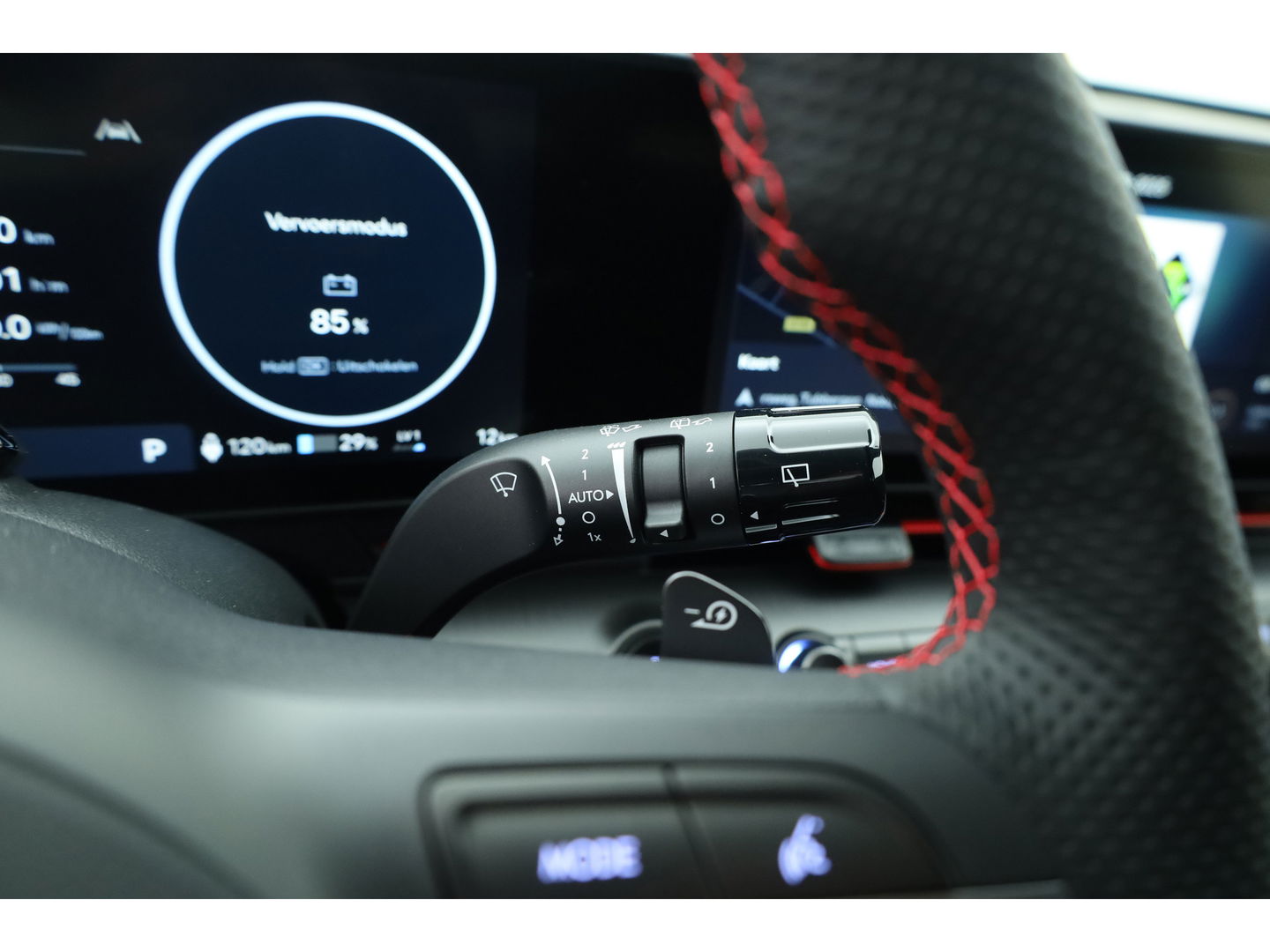 Hyundai KONA Electric N Line 65.4 kWh | Navi | Adapt. Cruise | Stoel- Stuurverw | Keyless | Camera | Elek. Achterklep