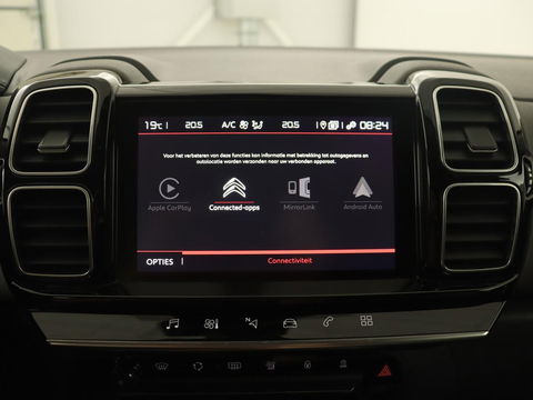 Citroën C5 Aircross 1.6 PureTech Shine | Adaptive cruise | Trekhaak | 360 Camera | Digital Cockpit | Half leder | Dodehoek detectie | Carplay | Navigatie