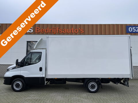 Iveco Daily 35S14 2.3 Himatic automaat / bakwagen met laadklep / lease vanaf € 554 / rijklaar € 30.950 ex btw / cruise en climate control / zijdeur / standkachel !