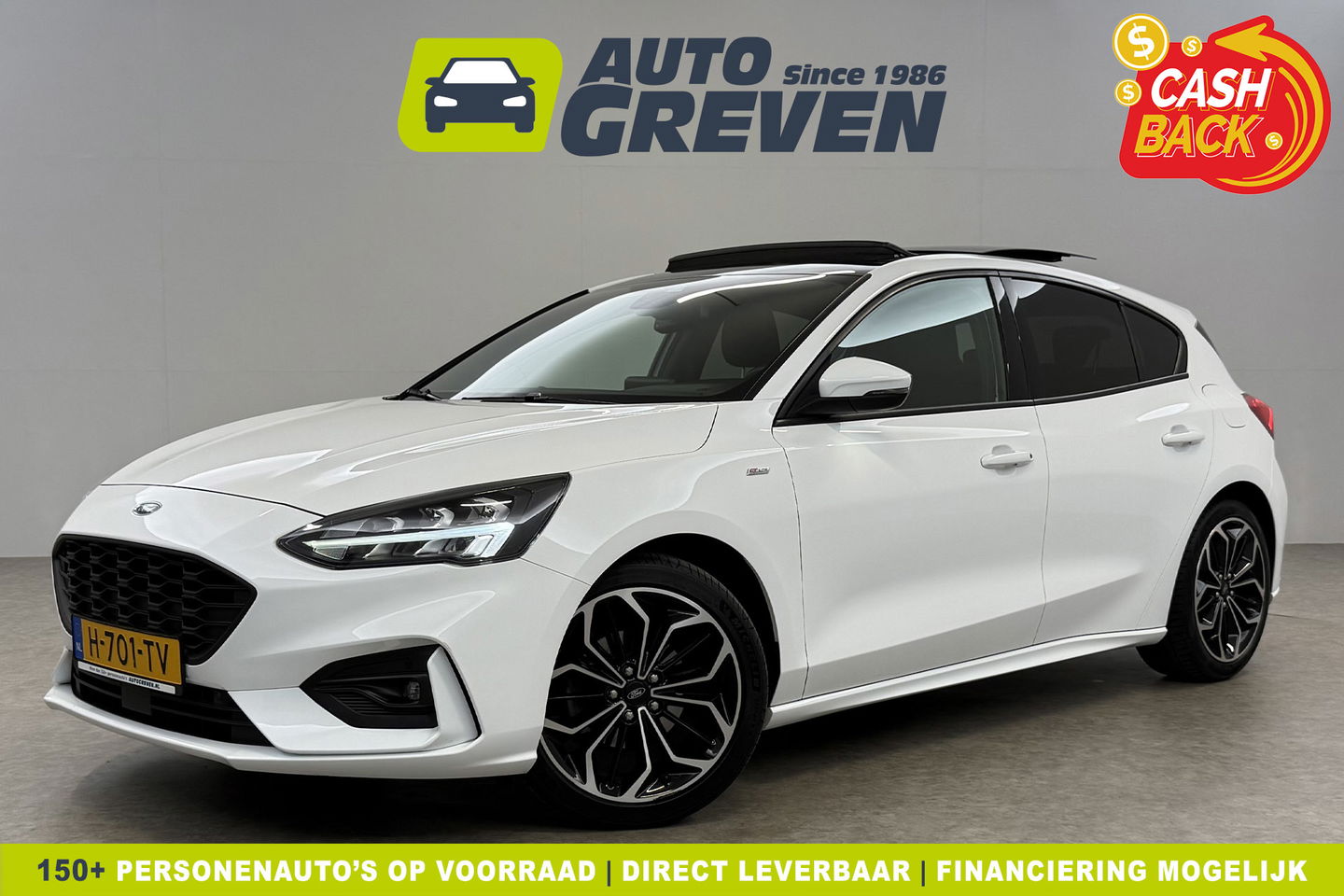 Ford Focus 1.0 EcoBoost ST Line | Panoramadak | Bang&Olufson | LED | Carplay | Navigatie | Cruise | Parkeersens.