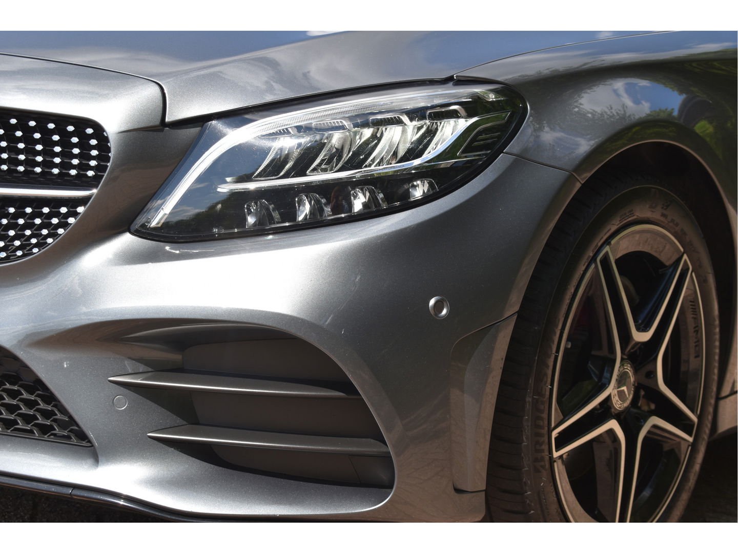 Mercedes-Benz C-Klasse 180 Business Solution AMG | NL-Auto | 360 gr. camera | Pano.dak | Afn.haak | Carplay | Full LED