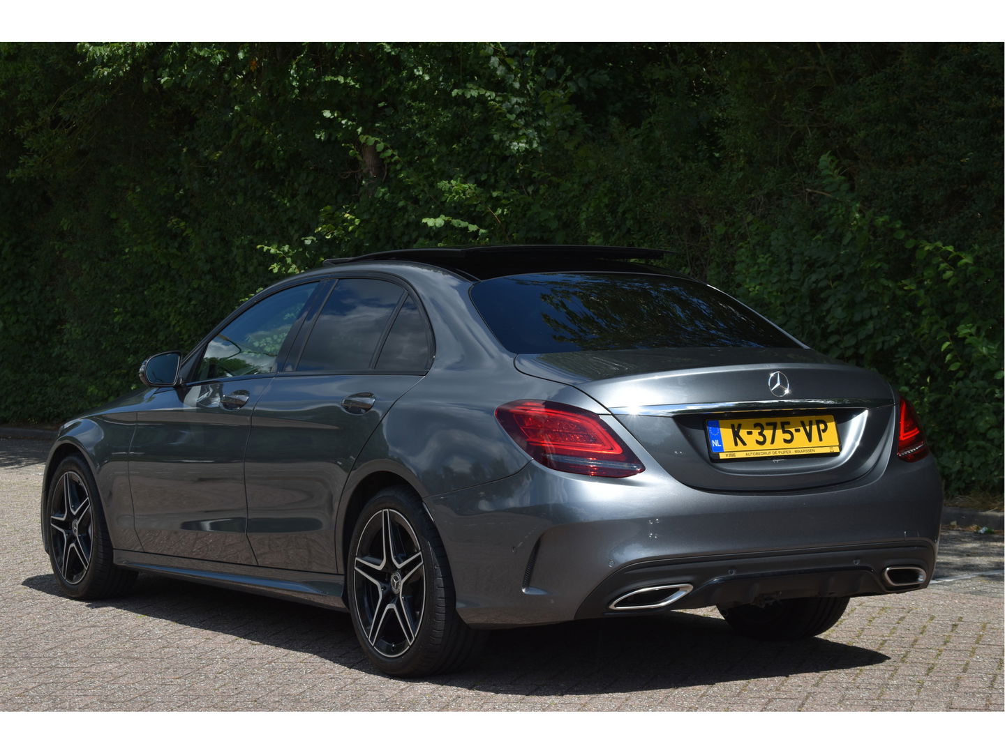 Mercedes-Benz C-Klasse 180 Business Solution AMG | NL-Auto | 360 gr. camera | Pano.dak | Afn.haak | Carplay | Full LED