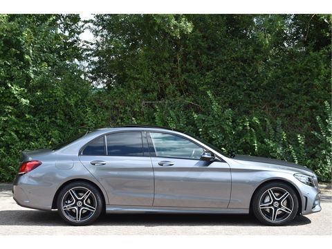 Mercedes-Benz C-Klasse 180 Business Solution AMG | NL-Auto | 360 gr. camera | Pano.dak | Afn.haak | Carplay | Full LED