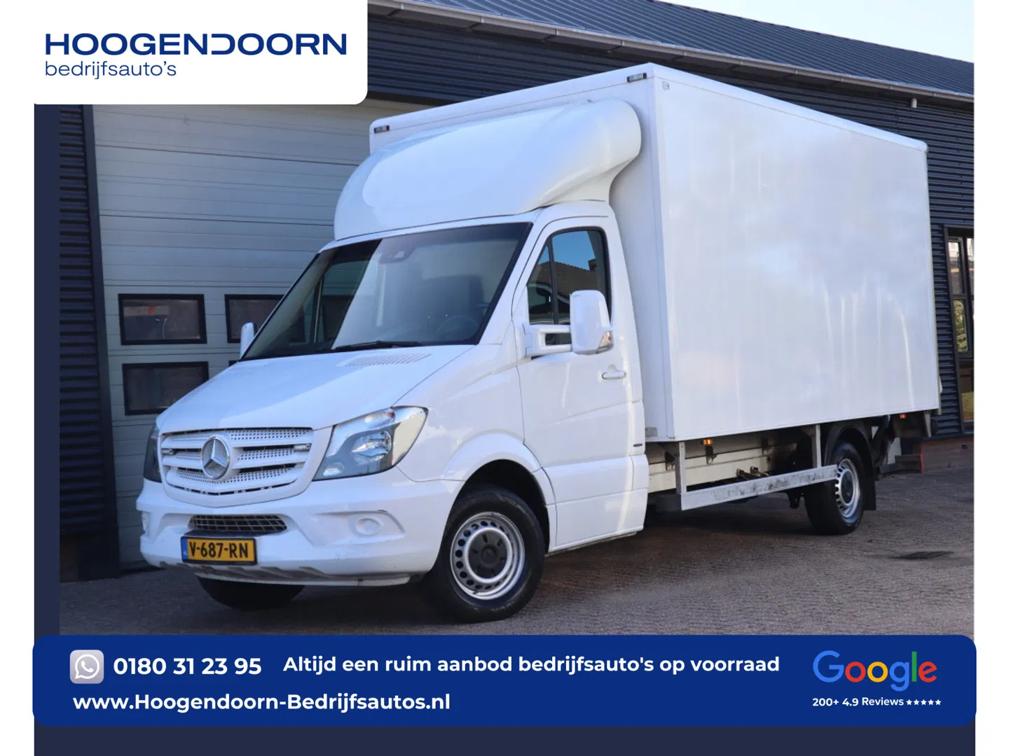 Mercedes-Benz Sprinter 314 CDI Automaat Euro 6 - Bakwagen - Camera - Airco
