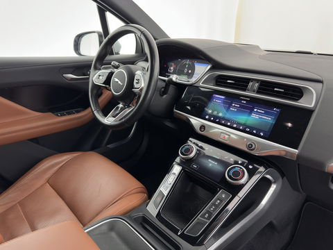 Jaguar I-PACE EV400 HSE 90 kWh {SOH-87%} Aut. *PANO | LUXURY-LEATHER | FULL-LED | MEMORY-PACK | MERIDIAN-AUDIO | DIGI-COCKPIT | KEYLESS | NAVI-FULLMAP | ECC | HEATED-COMFORTSEATS | PDC | HEAD-UP | CAMERA | CRUISE | LANE-ASSIST | 20'